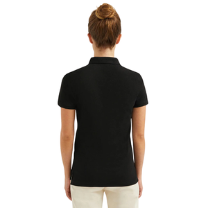 Women's <b>Classic</b> Short Sleeve for Shirt Knitted Solid Soft Breathable Cotton Blend Collared Golf Tennis Office Casual Everyday - Product Image 2