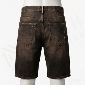 Shorts de Mezclilla de Primera Calidad para Hombre, Diseño Personalizado, 100% Algodón, Transpirables, los Mejores Shorts de Mezclilla para Hombre - Product Image 2