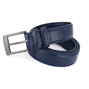 Cinturón de Cuero Clásico, Cinturón de Cuero Atemporal con Bordes Limpios y Correa Ajustable para la Moda Diaria - Product Image 3