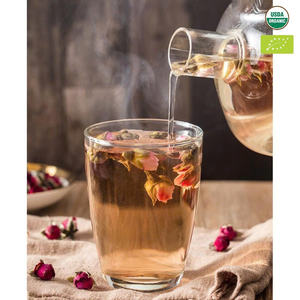 TÉ DE ROSA ROJA PROFUNDAMENTE DULCE, PÉTALOS Y BOTONES DE ROSA SECOS ENPAQUETADOS A GRANEL, EL TÉ DE ROSA CONGELADO ES UN ÉXITO DE VENTAS. - Product Image 6