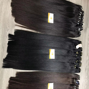 Paquete al por mayor de extensiones de cabello humano Remy virgen vietnamita 100% de alta calidad, doblemente tramado, sin caída ni enredos - Product Image 1
