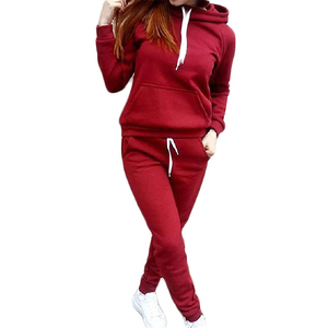 Conjunto Deportivo Unisex con Sudadera con Capucha Gris, Manga Larga, Color Sólido, Ropa Casual, Material de Felpa, Corte Regular, Secado Rápido, con Bolsillo - Product Image 5