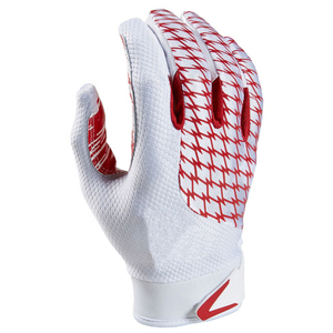 Gants de football SEAMER WEAR avec motif drapeau américain, doigts entiers, blanc, bleu, rouge, matière respirante en maille, légers - Product Image 4