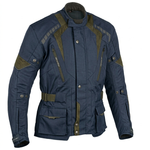 Veste de moto en Cordura 600D avec logo personnalisé, OEM, imperméable, coupe-vent, respirante, veste de tourisme d'aventure pour hommes, bandes réfléchissantes - Product Image 6