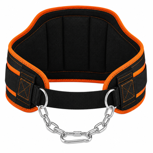 Cinturón de Levantamiento de Pesas de Cuero Vacuno Original Personalizado con Cadena Larga y Resistente, Último Diseño al por Mayor - Product Image 3
