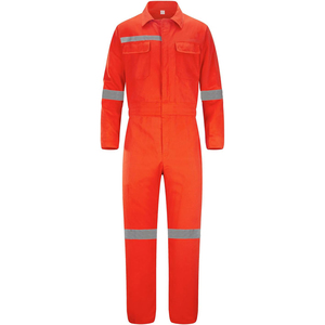 <b>Construction</b> Safety Durable Outdoor Factory <b>Work</b> <b>Clothes</b> Coverall Uniform Fireproof Safety Flame Retardant Nomex FR Boiler Suits - Product Image 1