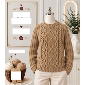 Pulls 100% acrylique ou coton, calibre 12, pour femmes, très tendance, style décontracté, pour la saison hivernale, fournisseur du Bangladesh. - Product Image 6