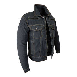 New Men's Trendy Jean <b>Denim</b> <b>Jacket</b> Male Streetwear Washed Ripped <b>Denim</b> <b>Jackets</b> for Men - Product Image 2