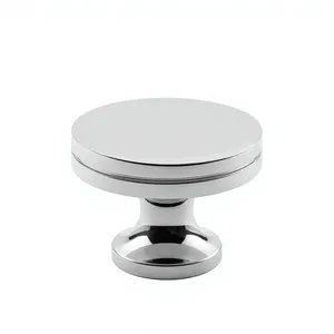Traditional Brass <b>Hardware</b> Knob Oval Shape Modern Design Durable Kitchen Cabinet <b>Wardrobe</b> Furniture Handle Drawer Door Use - Product Image 3