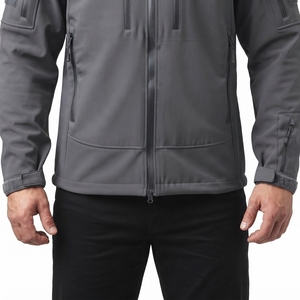 Chaqueta Softshell Táctica Impermeable y Transpirable para Hombre, Personalizada con Logotipo, para Senderismo - Product Image 5