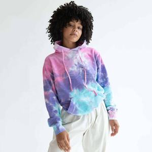 Sudaderas con capucha de moda de alta calidad y precio barato de sudaderas con capucha tie Dye logotipo unisex de gran tamaño sudaderas con capucha bordadas en relieve - Product Image 6