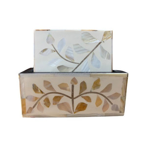 Juego de Posavasos de Madera de Lujo, Soporte Clásico para Uso en el Hogar y Hoteles, Tamaño y Logotipo Personalizados, Alta Calidad, Falak World Export - Product Image 3