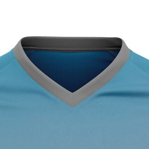 Maillots de sport personnalisés pour hommes à col en V, vêtements d'entraînement, maillots de sport à col en V pour hommes en gros, maillots de sport à col en V pour hommes - Product Image 4