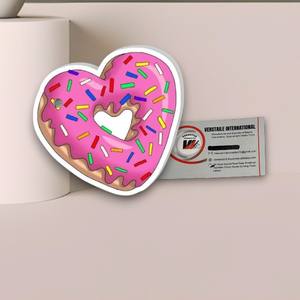 Placas Acrílicas Magnéticas Personalizadas para Extensión de Pestañas con Diseños de Donut, San Valentín, Mariposa, Corazón, Cuadrado y Flor, Ecológicas y de Belleza - Product Image 3