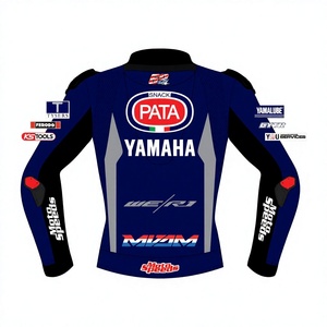 Toprak Razgatlioglu <b>Racing</b> <b>Jacket</b> Ramaha Custom Kangaroo Leather MotoCP CE Approved Armored Men's Professional <b>Jacket</b>/Chaqueta - Product Image 2