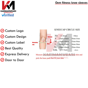 Genouillères épaisses en néoprène pour hommes et femmes, soutien de compression pour la gym, soulagement de la douleur, fabricant - Product Image 5