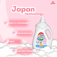 Détergent à lessive liquide à base de lait My Hao, soin des peaux sensibles, formule concentrée nettoyante et antibactérienne