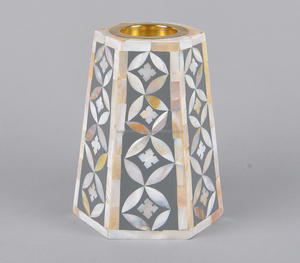 Brûleur d'encens en céramique fait main avec mosaïque de carreaux colorés pour une utilisation aromatique, support décoratif toutes saisons - Product Image 2