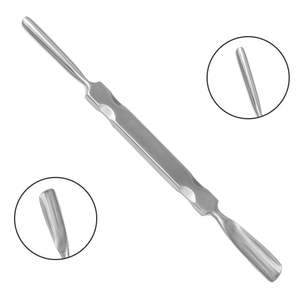 Poussoir à cuticules détachable en acier inoxydable, tête remplaçable, outils de manucure professionnels, réutilisables et durables - Product Image 5