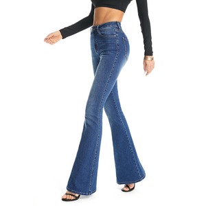 Women Flare Pants Stretchy High <b>Waist</b> Yoga Leggings Breathable Casual Wear OEM Supplier Pakistan Export Apparel - Product Image 3