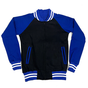 ZPB Unisex Sorority & Fraternity Varsity Jacket Women Cotton Fleece Stand Collar Chenille Embroidered Greek Letter Jacket - Product Image 1