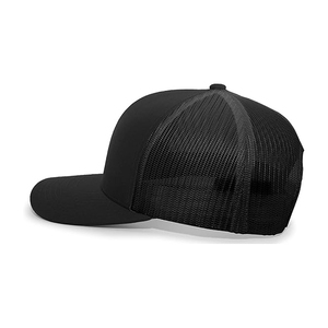 Gorra Trucker Unisex de 6 Paneles, Color Sólido, Malla Ajustable, Gorra de Béisbol para Uso Casual, Primavera Verano, Talla Adulto - Product Image 3