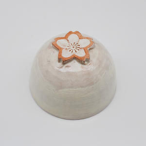 Service à thé japonais en céramique de qualité supérieure, style Mishima, motif fleur de cerisier, avec bol à matcha de qualité exceptionnelle – Idéal pour un cadeau - Product Image 2