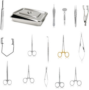 Ensemble d'instruments ophtalmiques professionnels Chan Tara, 16 pièces, instruments de micro-chirurgie oculaire, kit chirurgical en acier inoxydable, OEM - Product Image 5