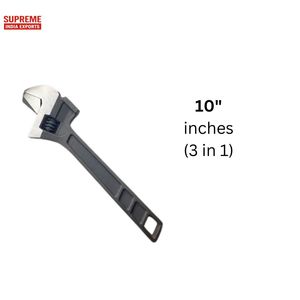 10 Inch Đầu Búa Có Thể Điều Chỉnh Cờ Lê 3 Trong 1 Carbon Thép Chrome Mạ Phosphate Kết Thúc Đầu Búa Đa Chức Năng Tay Công Cụ - Product Image 2