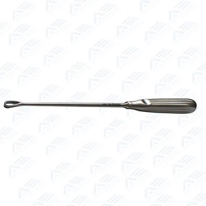 Curette utérine Sims Recamier, longueur 26 cm, instrument médical, instruments d'obstétrique, quantité en gros, curette utérine Sims - Product Image 2