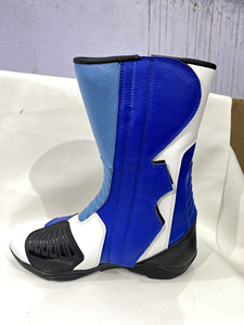 Botas de Motocicleta de Cuero Personalizadas de Alta Calidad, Diseño Personalizado, Botas de Motocicleta Chopper, Última Tendencia en Motociclismo y Carreras de Autos - Product Image 3