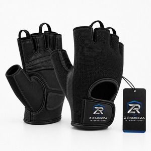 Guantes de Seguridad de Algodón con Cierre de Cordón, Servicio OEM, Elásticos, Protección UV, Alta Calidad, Personalizados, Unisex, para Fitness, Levantamiento de Pesas, Gimnasio, Acrílicos - Product Image 4