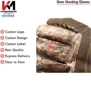 Gants de chasse en polaire pour hommes, résistants aux températures extrêmes, chauds, durables, en tissu extensible, avec paume texturée pour une meilleure adhérence, adaptés aux conditions difficiles - Product Image 3
