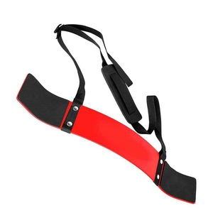 Arm Blaster en caoutchouc personnalisé - Marque Sportive, 4 pouces de largeur, équipement de fitness de haute qualité pour la musculation des bras, logo personnalisé - Product Image 3