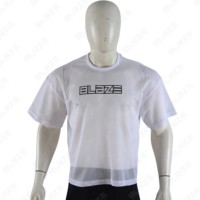 T-shirt de stock surdimensionné Boxy pour hommes 100% coton à manches courtes anti-rides conception Premium maille T-shirts pour hommes