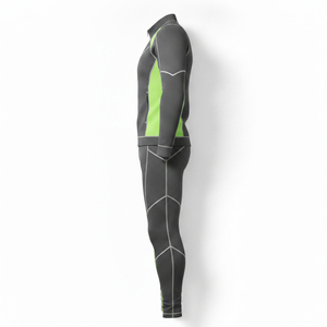 Survêtement de compression à motif personnalisé pour homme, séchage rapide, tenue de sport ajustée, collants de fitness, vêtements de course et d'entraînement pour homme - Product Image 3