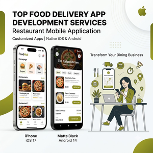 Top Food Delivery App Development Services Développement d'applications mobiles de restaurant pour la solution de commande de nourriture en ligne - Product Image 1