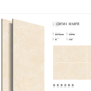 Azulejos de porcelana tallados de diseño 800x1600 1200x1800 750x1500mm, azulejos de gran tamaño para paredes, pisos y elevaciones interiores modernos. - Product Image 1