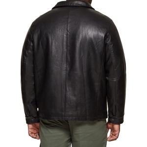Veste Classique en Cuir Véritable pour Motard, Coupe Slim, en Cuir de Vachette Respirant et Enduit, Style Vintage Automne, Personnalisée pour Homme - Product Image 4