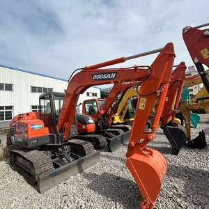 Mini-excavatrice Doosan DH55-9C prête à être expédiée, excavatrice sur chenilles hydraulique de 5,5 tonnes avec moteur diesel pour projets de construction - Product Image 6