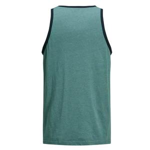 เสื้อกล้ามผู้ชายสีเขียวอมฟ้า ยี่ห้อ Index Apparel แบบไม่มีแขน คอกลม ผ้าถัก ระบายอากาศได้ดี สไตล์ลำลอง สปอร์ต - Product Image 2