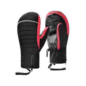 Gants isolés en nylon de haute qualité, imperméables, mitaines thermiques d'hiver, coupe-vent, antidérapants, pour le ski, fermeture à boucle pour hommes - Product Image 5