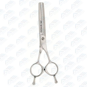 Tijeras de Entresacar para Barbería con Apoyo para Dedos, Instrumento Profesional de Belleza, Tijeras para Entresacar Cabello, Duraderas, con Filo Afilado - Product Image 3