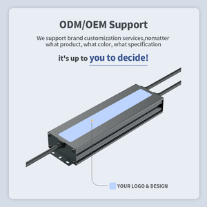 Transformador 400W impermeable IP67 LED controlador tira Cove luz AC 220V fuente de alimentación DC 12V convertidor de voltaje para iluminación - Product Image 3