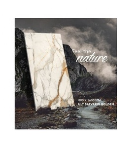 Azulejos de Porcelana Satuario de Diseño Moderno, 80x160, Blancos, de Alta Calidad, Antideslizantes, para Paredes y Pisos, Resistentes al Agua y a los Productos Químicos - Product Image 3