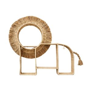 Estante Colgante de Ratán con Forma de León, Único, Tejido a Mano, para Dormitorio Infantil, Organizador de Juguetes y Libros, Venta al Por Mayor - Product Image 2