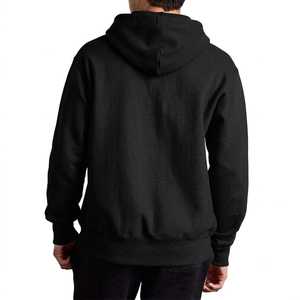 เสื้อฮู้ดผู้ชายบุผ้าฝ้ายฟลีซสำหรับฤดูหนาว พิมพ์ลายพัฟฟ์ สกรีนโลโก้ตามสั่ง ขายส่งจำนวนมาก ส่งออก ระบายอากาศได้ดี - Product Image 3