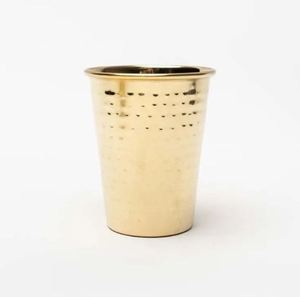 Copa de vino de cristal de alta calidad con aspecto antiguo indio, acabado plateado y niquelado, copa de vino multicolor, regalo de Navidad. - Product Image 4