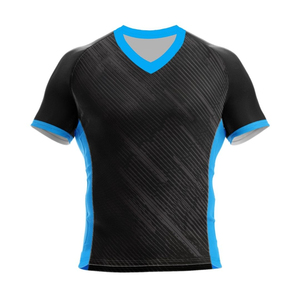 Maillot de rugby en tissu polyester pour équipe, maillot de rugby adulte, maillot de rugby pas cher en gros, chemises d'uniforme de rugby, impression par sublimation - Product Image 4