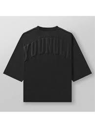 Camiseta de algodón 100% de corte regular y peso pesado para hombre con marca en relieve 3D - Gris carbón, antiarrugas, estilo urbano - Product Image 2